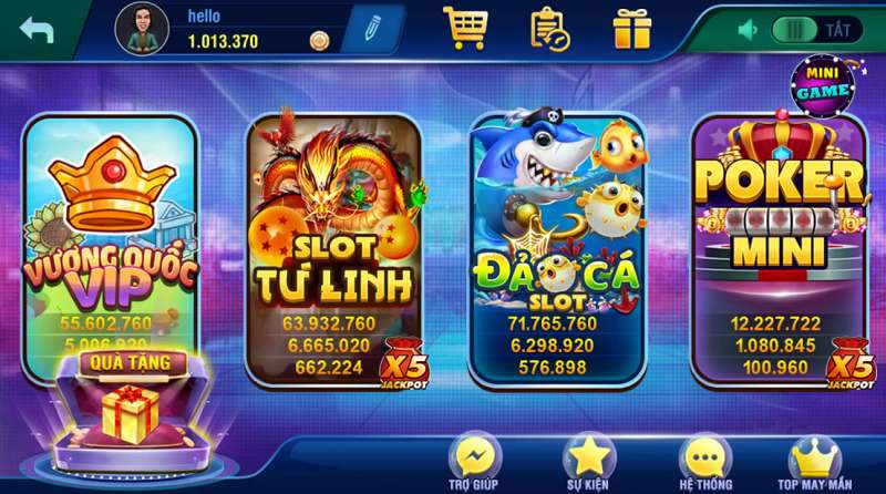Mini game độc đáo, mới lạ