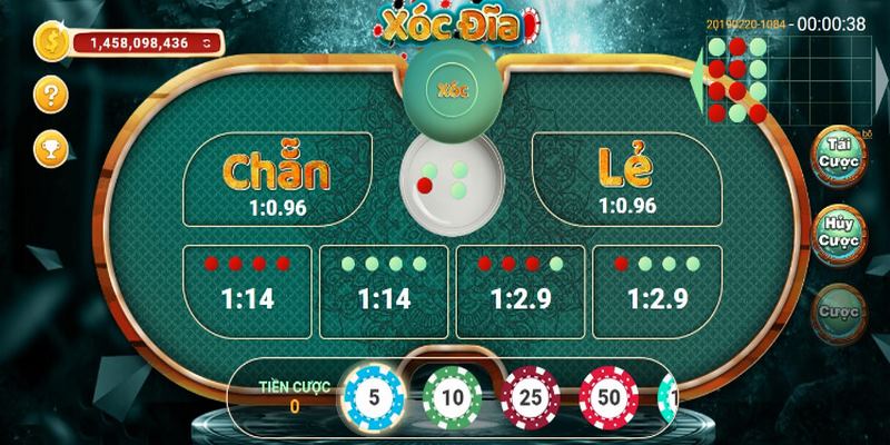 Công thức đánh xóc đĩa online dễ thắng bet thủ nên dùng nhiều công thức khác nhau