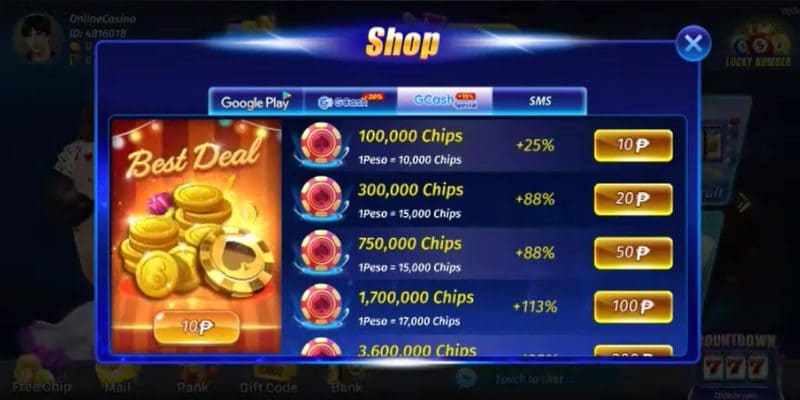 Nạp tiền sân chơi Megawin Club