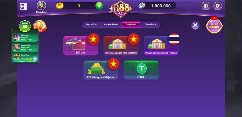 Cách rút tiền tại cổng game nhanh chóng không xét duyệt nhiều